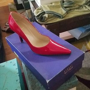 Red women's heels